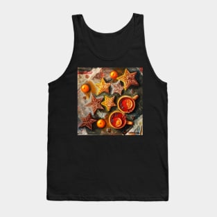 Gingerbread, tangerines and hot tea Tank Top